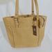 Giani Bernini Bags | Giani Bernini Sandalwood Leather Tote | Color: Gold/Tan | Size: 15-1/2"W X 11"H X 6"D