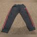 Adidas Bottoms | Euc Adidas Boys Black Red Side Stripe Athletic Track Pants Sz Medium 10 / 12 | Color: Black/Red | Size: 10b