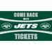 New York Jets 28" x 16" Come Back With Tickets Door Mat