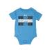 Under Armour Short Sleeve Onesie: Blue Color Block Bottoms - Size 3-6 Month