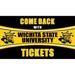 Wichita State Shockers 28" x 16" Come Back With Tickets Door Mat