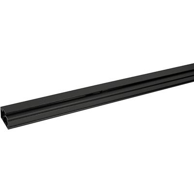 Westbury Screen Frame Rail Sections 1 1/4 Inch x 2 Inch x 8 1/2 Foot - Textured Black