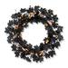 The Holiday Aisle® 24"D Halloween Candy Corn Berries Wreath Resin | 24 H x 24 W x 4 D in | Wayfair FB0F61B9859046F7BB0BF9EA0CAED3A4