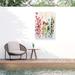Red Barrel Studio® Sylvie Demers 'Demander Son Chemin' Outdoor Canvas All-Weather Canvas, Wood | 19 H x 14 W x 1.5 D in | Wayfair