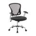 Porthos Home Guin Mesh Ergonomic Office Chair with Chrome Roller Base