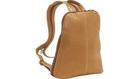 Le Donne Leather U-Zip Woman's Sling/Back Pack