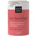 Pure Ella HAUT, HAARE & NÄGEL - Monatskur mit Biotin, Zink, Selen, Vitamine B2, B3, D3, Kupfer, Eisen, L-Arginin, L-Cystein und Hirsesamen Extrakt - Nahrungsergänzungsmittel Vegan - 60 Kapseln