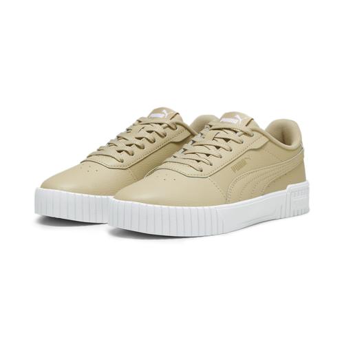 „Sneaker PUMA „“Carina 2.0 Sneakers Damen““ Gr. 35.5, beige (sand dune gold white beige) Schuhe Sneaker“