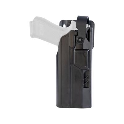 Gould & Goodrich TELR X4000 Light OWB Belt Holster SIG Sauer P320 X5 Security Hood Paddle & Belt Loop Right Hand Black X4000-09MH-5