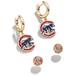 Women's BaubleBar Gold Chicago Cubs Team Earrings Set