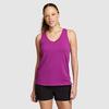 Eddie Bauer Women's Tempo Light V-Neck Tank - Deep Magenta - Size M