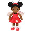 JUSTQUNSEEN Black Baby Doll, 50cm African American Baby Doll, Rag Doll for Girls Soft Baby Doll Gifts, Dolls for 1 2 3 Year Old Girls, Brown Doll Fairy Dolls Baby Dolls for 1 2 3 Year Old Girls - Brand New