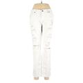 Paige Jeans - Super Low Rise: White Bottoms - Women's Size 9