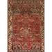 Animals Tribal Shiraz Persian Vintage Area Rug Handmade Wool Carpet - 4'0"x 5'10"