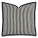 Eastern Accents Taos Chevron Polyester Sham Polyester in Black/Brown/Gray | 27 H x 27 W x 8 D in | Wayfair 7R1-EUS-480