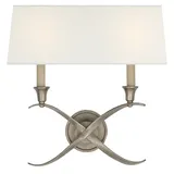 Visual Comfort Signature Cross Bouillotte Wide Wall Sconce - CHD 1191AN-L