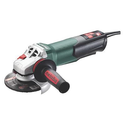 METABO WP 13-125 Quick Angle Grinder,12 A,Barrel Grip,5.3 lb