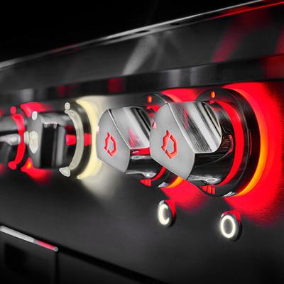 Crown Verity IBI30LP-LT Infinite Series 30" Liquid Propane Built-In Grill with Roll Dome, Custom Fitted Cover, and Light Package - 64,500 BTU