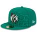 "Men's New Era Kelly Green Boston Celtics 2023 NBA Draft 59FIFTY Fitted Hat"