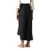 High Waist Pleated Midi Skirt