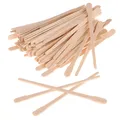 Lot de 100 pièces de bâtonnets d'épilation pour femme kit de toilette beauté abaisse-langue en