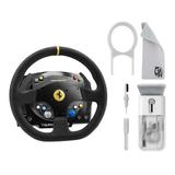 Thrustmaster - TS-PC Racer Ferrari 488 Challenge Edition Racing Wheel for PC With Cleaning Electric kit Bolt Axtion Bundle Like New