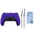 Sony Play Station Dual Sense Wireless Controller Glastic Purple With Electric Cleaning Kit BOLT AXTION Bundle Like New