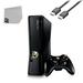 Pre-Owned Microsoft Xbox 360 250GB Video Game Console Black With HDMI Cable BOLT AXTION Bundle (Refurbished: Like New)