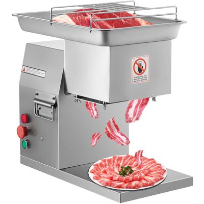 VEVOR 1100 LB/H Meat Cutting Machine 0.12in/3mm Commercial Meat Cutter Slicer Machine - 3mm