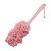 PRAETER Back Scrubber for Shower Anti-Slip Long Handle Bath Sponge Shower Brush TSV Soft Nylon Mesh Back Cleaner Washer Body Brush for Women & Men Bathroom Shower Accessories