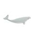 Whale Beluga Baby White Whale Calf Museum Quality Rubber Hand Painted Realistic Toy Figure Model Replica Kids Educational Gift 5 CH331 BB133