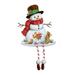 The Bradford Exchange Making Every Moment Merry Sharing Winter s Wonders Snowman Sculpture Christmas Decoration by Marjolein Bastin 7-inches