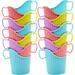 NUOLUX 20Pcs Anti-scalding Cup Holder Coffee Paper Cup Holder Disposable Cups Cup Holder (Random Color)