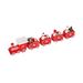 Large Garden Statues Outdoor Christmas Decorations Christmas Wooden Small Train Ornaments Children S Kindergarten Assembly Gifts Window Ornaments Gifts Snowflake Ornament