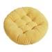 Chair Cushion Durable Decoration Large Large Seat Cushion for Indoor Outdoor Yellow