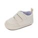 Toddler Shoe High Top Spring And Autumn Children Baby Toddler Shoes Boys And Girls Flat Bottom Non Slip Lightweight Comfortable Double Hook Loop Solid Color Simple Style Girl Tennis Shoes