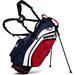 Ask Echo Lightweight Golf Stand Bag with 14 Way Full Length Dividers 9 Pockets External Putter Tube with Rain Cover