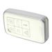 Unique Bargains 6 Button Smart Remote Key Shell Compatible for Volvo XC70 2008-2016 Protector TPU White
