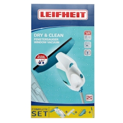 Leifheit 51016 Dry & Clean Fenstersauger Komplettset 4 teilig Image