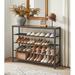 17 Stories 5 Tier Shoe Rack, 20-25 Pairs Of Shoes, Large Shoe Rack Organizer w/ 4 Metal Mesh Shelves | 36.4 H x 47.2 W x 11.8 D in | Wayfair