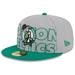 Men's New Era Gray/Kelly Green Boston Celtics 2023 NBA Draft Two-Tone 59FIFTY Fitted Hat