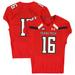 Texas Tech Red Raiders Team-Issued #16 Jersey from the 2017 NCAA Football Season