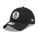 Men's New Era Black Brooklyn Nets 2023 NBA Draft 9TWENTY Adjustable Hat