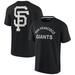 Unisex Fanatics Signature Black San Francisco Giants Elements Super Soft Short Sleeve T-Shirt