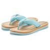 Badezehentrenner ELBSAND, Damen, Gr. 37, grün, Obermaterial: 100% Textilmaterial. Futter: 100% Textilmaterial. Decksohle: 100% Synthetik. Laufsohle: 100% Synthetik, kontrastfarbene Details, casual, Schuhe, Sandale, Pantolette, Badeschuh ultraleicht...