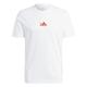 Adidas Herren Graphic Tee (Short Sleeve) M Tns Rg G T, White, HT5227, 2XL