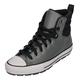 Converse Men's High Trainers Unisex Chuck Taylor All Star Water Resistant Berkshire Boot A00720C Grey, eisengrau, 8 UK