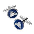 CODEONE Motorcycle Cufflinks, Motorcycle Cufflinks, Moto GP Cufflinks, Enamel, Men, Women, Gift Box, Pequeño, Sterling Silver, No