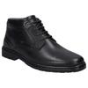 Schnürstiefelette JOSEF SEIBEL "Alastair 17", Herren, Gr. 44, schwarz, Leder, klassisch, Schuhe, in extraweiter Form