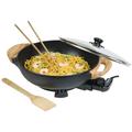 Wok électrique 1500w noir Bestron AEW100AS - noir